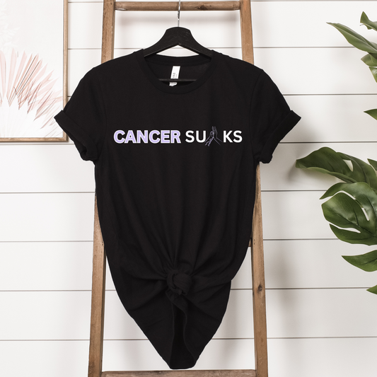 Cancer Sucks” T-shirts