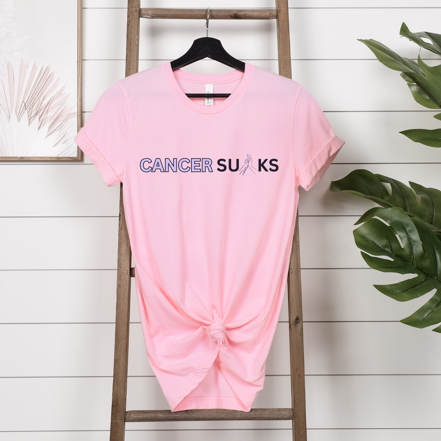 Cancer Sucks” T-shirts