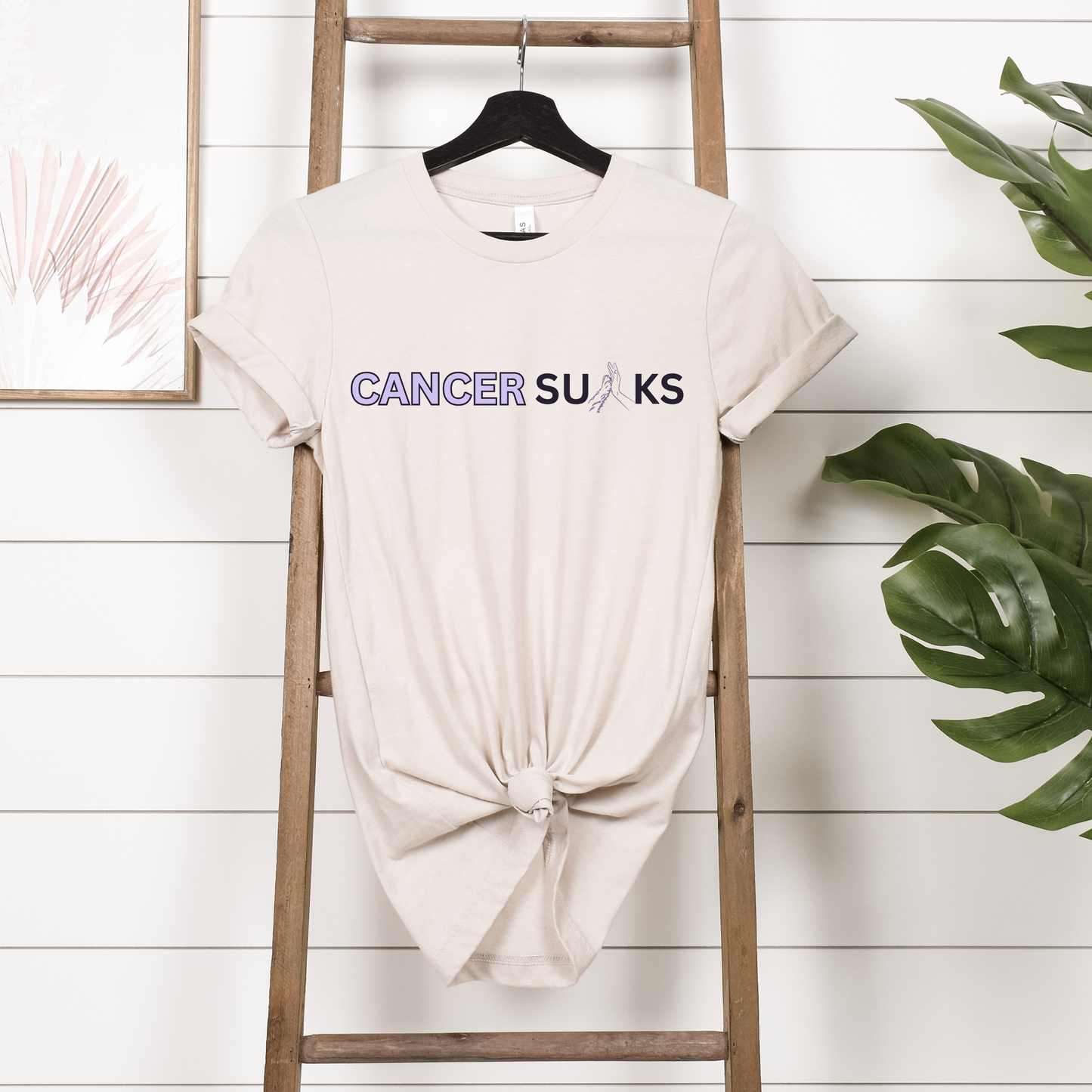 Cancer Sucks” T-shirts