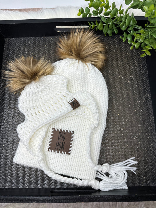 Conjunto de gorro a juego para dueño y mascota