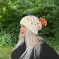 Fall Heart Leaf Beanie