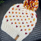 Fall Heart Leaf Beanie