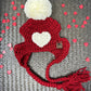 Bonnet en forme de coeur pour chiot