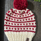 Christmas Heart Knit Beanie