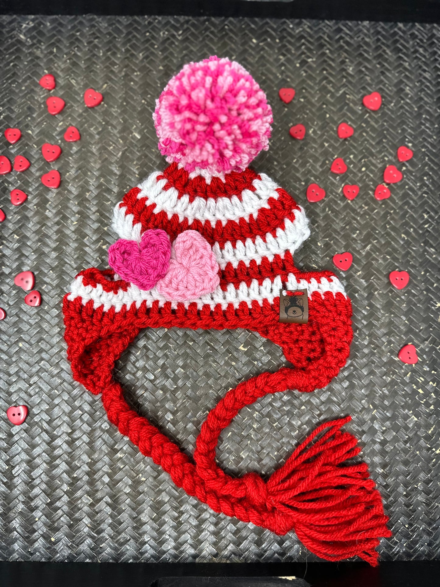 Be Mine Pupper Beanie