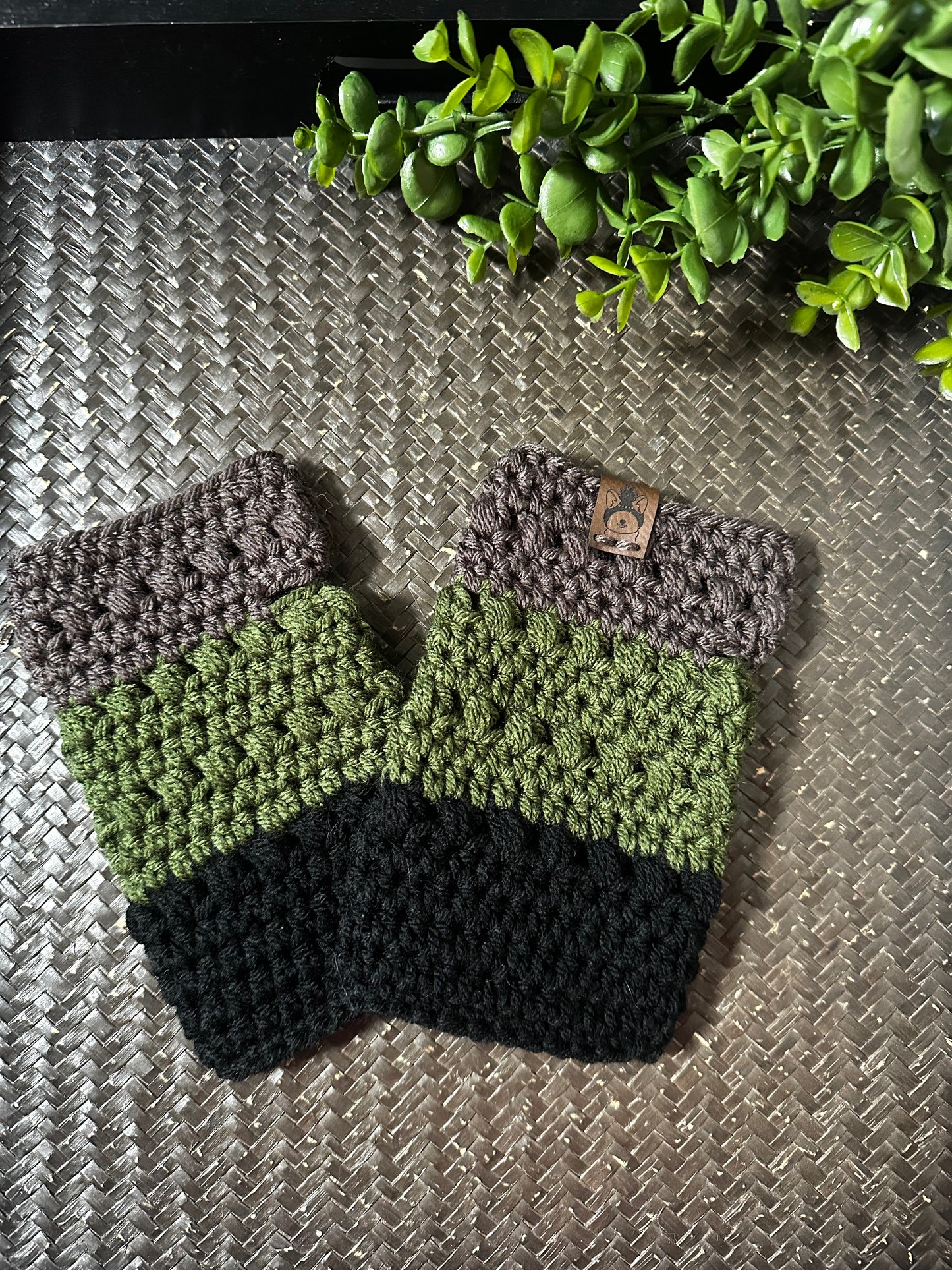 Slytherin Fingerless Gloves