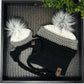 Cookies & Cream Mommy & Pet Beanie Set