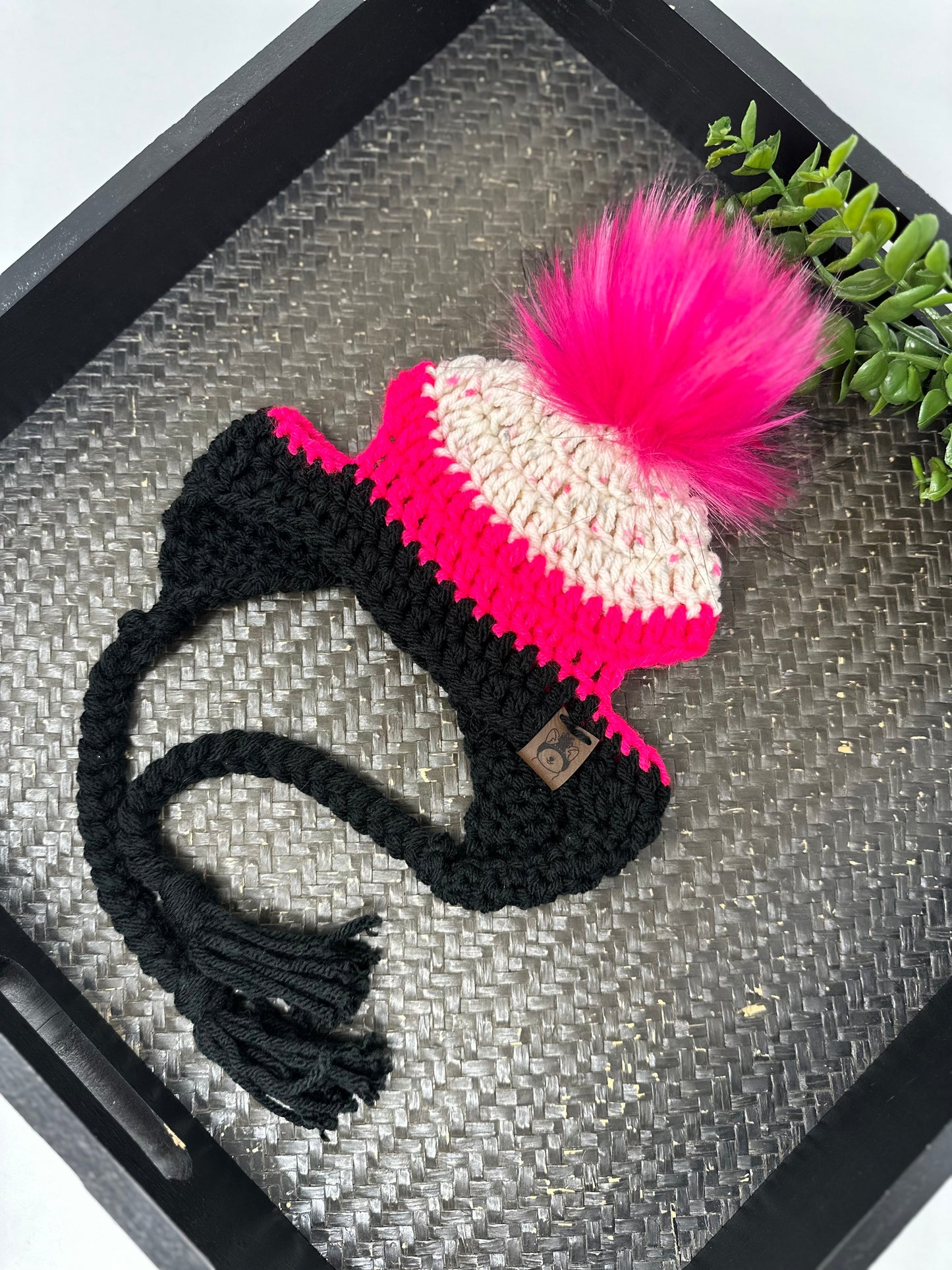 Pink Crush Pet Beanie