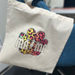 Mama Leopard Print Tote Bag