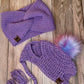 Knit Headband & Matching Pet Beanie Set