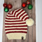 Christmas Santa Stripe Knit Beanie