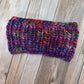 Vibrant Purple mix Wool Ear-warmer