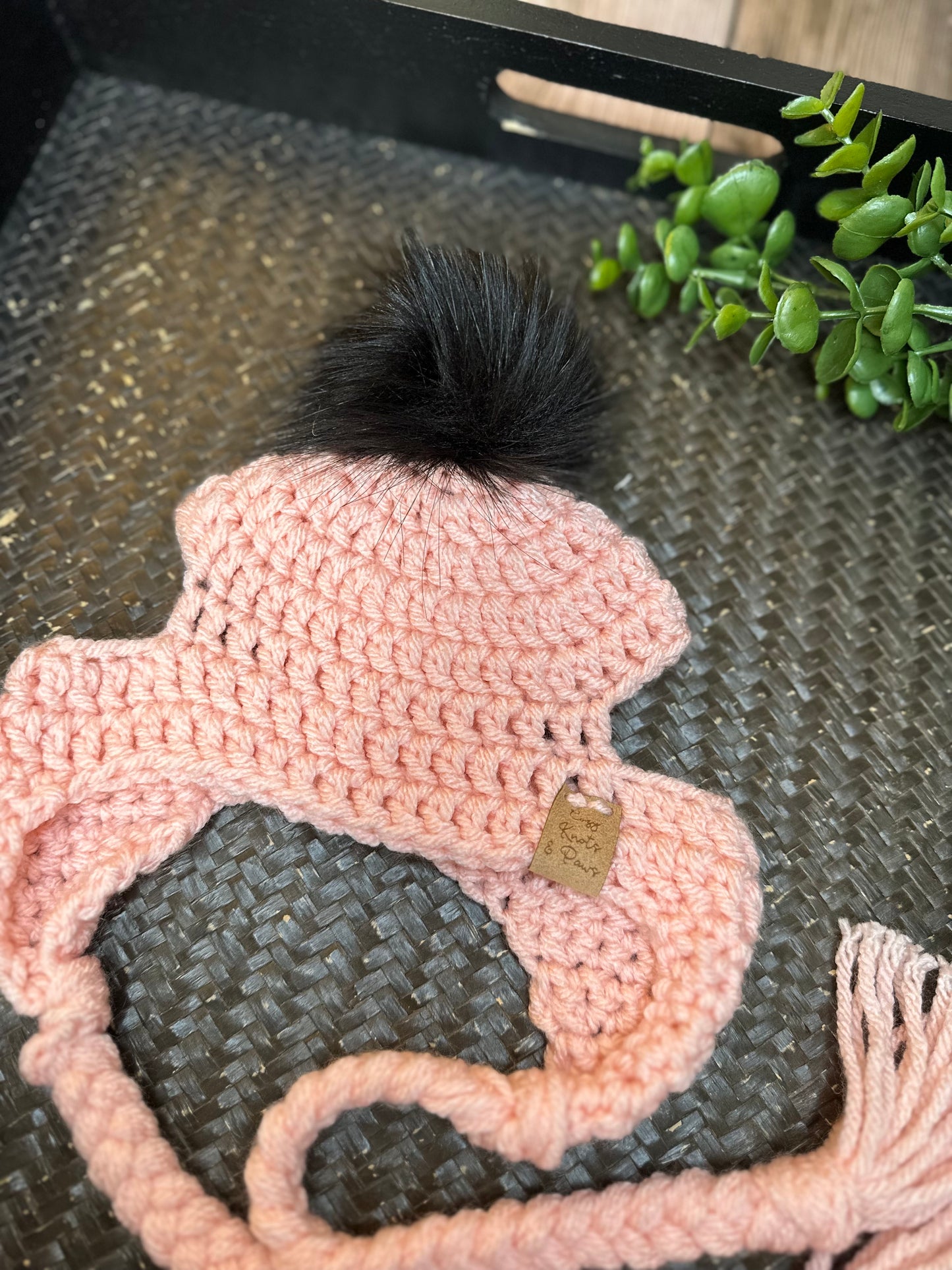 Gorro para mascota con diseño de galletas y crema