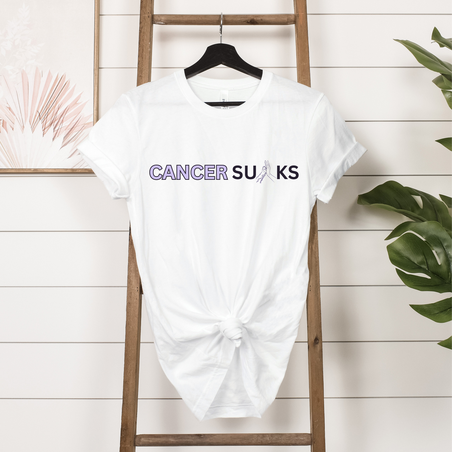 Cancer Sucks” T-shirts