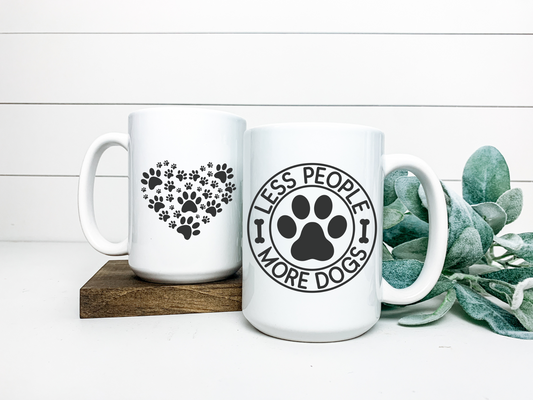 Taza Menos gente, más perros